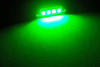 LED-sukkulat Vihreä