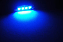 LED-sukkulat Sininen