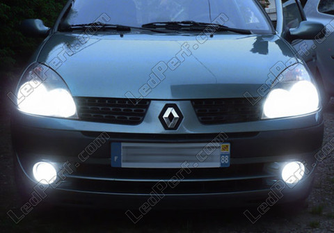 LED Ajovalot Renault Clio 2