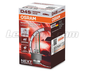 Xenon Polttimo D4S Osram Xenarc Night Breaker Laser +200% - 66440XNL kohdassa Pakkaus