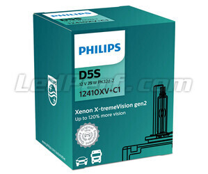 Xenon Polttimo D5S Philips X-tremeVision Gen2 +120 % - 12410XV2C1