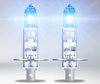 Polttimoiden valo valkoinen efekti Xenon H1 Osram Cool Blue Boost 5000K - 62150CBB-HCB