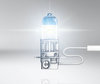 polttimo Osram H3 55W Night Breaker Laser valo valkoinen efekti Xenon