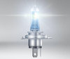 polttimo Osram H4 60/55W Night Breaker Laser valo valkoinen efekti Xenon