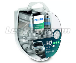 2 polttimon paketti H7 Philips X-tremeVision PRO150 55W - 12972XVPS2