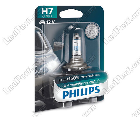 1x polttimo H7 Philips X-tremeVision PRO150 55W 12V - 12972XVPB1
