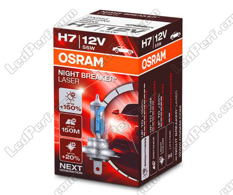 polttimo H7 Osram Night Breaker Laser +130% yksikköä kohti