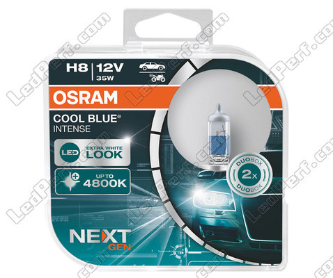 Polttimopari Osram H8 Cool blue Intense Next Gen LED Effect 4800K