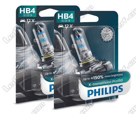 2 polttimon paketti HB4 Philips X-tremeVision PRO150 51W - 9006XVPB1