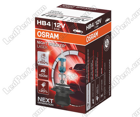 polttimo HB4 Osram Night Breaker Laser +150% yksikköä kohti - 9006NL