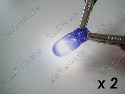 polttimo T10 W5W Halogene Blue vision Xenon effect Led