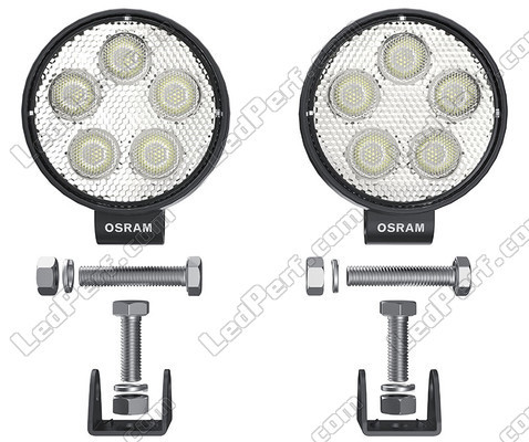 Sarja Kiinnitys LED-työvaloja Ajovalot Osram LEDriving® ROUND VX70-SP