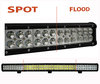 LED-bar / valopaneeli CREE Kaksoisrivi 234W 16200 Lumenia 4X4 - Kuorma-auto - Traktori Spot VS Flood