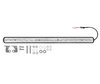 LED-bar / valopaneeli Osram LEDriving® LIGHTBAR SX500-CB asennustarvikkeineen