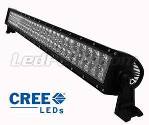LED-bar / valopaneeli CREE Kaksoisrivi 4D 180W 16200 Lumenia 4X4 - kuorma-auto - traktori