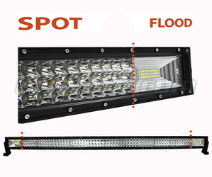 LED-bar / valopaneeli Kaareva Combo 300W 24000 Lumenia 1277 mm Spot VS Flood