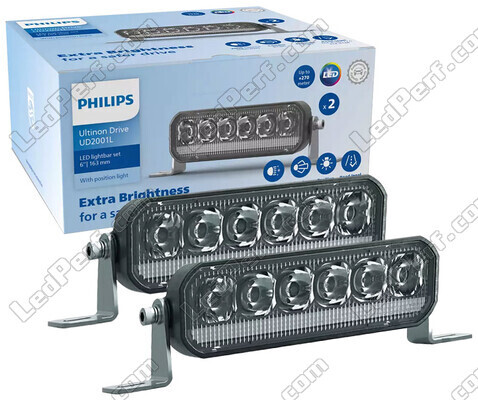 2x LED-valopaneeli Philips Ultinon Drive UD2001L 6" LED Lightbar - 163mm