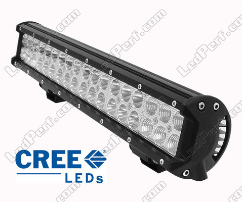 LED-bar / valopaneeli CREE Kaksoisrivi 108W 7600 Lumenia 4X4:lle - Mönkijä - SSV/UTV