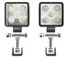 Sarja Kiinnitys LED-työvaloja Ajovalot Osram LEDriving® CUBE VX70-WD