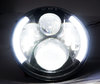 Full LED Musta optiikka moottoripyörä ajovalolle pyöreä 7 tuumaa - Tyyppi 4 Valaistus puhtaan Valkoinen