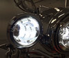 Full LED-optiikat 4.5 tuumaa kromatut lisävaloille - Tyyppi 2