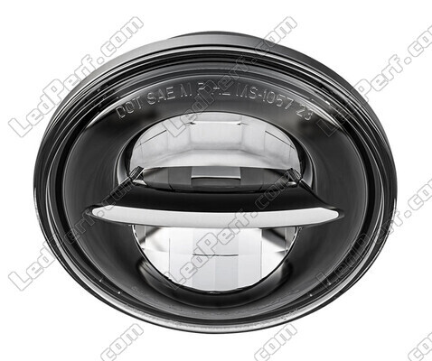 Full LED Musta optiikka moottoripyörä ajovalolle pyöreä 5.75 tuumaa - Tyyppi 5
