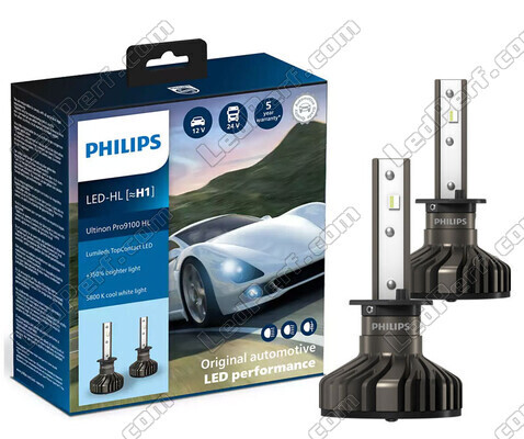 H1 LED-Polttimosarja PHILIPS Ultinon Pro9100 +350% 5800K - LUM11258U91X2