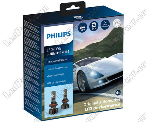 H16 LED-Polttimosarja PHILIPS Ultinon Pro9100 +350% 5800K - LUM11366U91X2