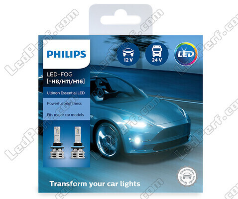 LED-polttimosarja H16 PHILIPS Ultinon Essential LED - 11366UE2X2