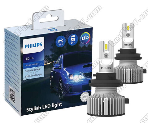 LED-polttimosarja H16 PHILIPS Ultinon Pro3021 - 11366U3021X2