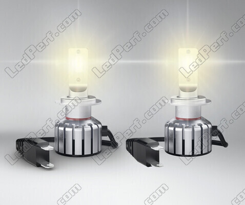 Lämmin valkoinen valaistus 2700K H18 Osram LEDriving® HL Vintage - 64210DWVNT-2MB LED-polttimoilla