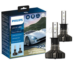 H3 LED-Polttimosarja PHILIPS Ultinon Pro9100 +350% 5800K - LUM11336U91X2