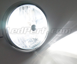 LED-polttimo H4 moottoripyörä säädettävä - Puhtaan Valkoinen valaistus