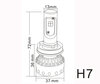 Mini LED H7 Suuritehoinen LED Tuning
