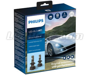 H7 LED-Polttimosarja PHILIPS Ultinon Pro9100 +350% 5800K - LUM11972U91X2
