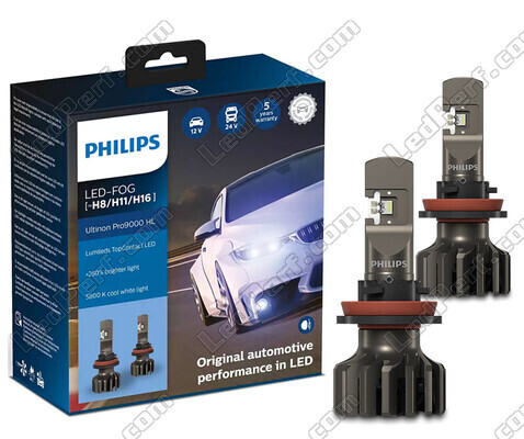 H8 LED-Polttimosarja PHILIPS Ultinon Pro9000 +250% 5800K - 11366U90CWX2