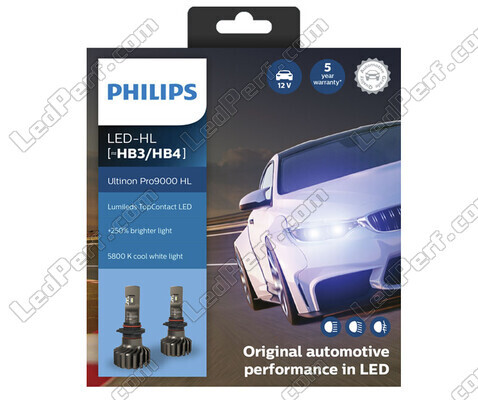 HB4 LED-Polttimosarja PHILIPS Ultinon Pro9000 +250% 5800K - 11005U90CWX2