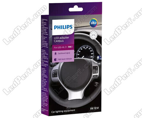 2x Philips Canbus-dekooderit/sovittimet H4 LED-polttimoille - 12V - 18960X2