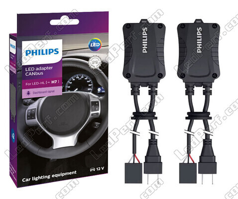 2x Philips Canbus-dekooderit/sovittimet H7 LED-polttimoille - 12V - 18952X2