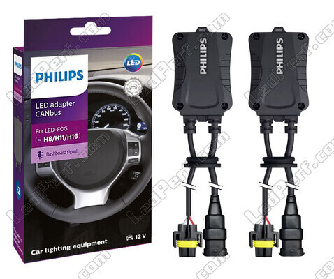 2x Philips Canbus-dekooderit/sovittimet H8/H11/H16  LED-polttimoille - 12V - 18954X2