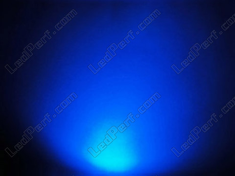 3mm laajakulmainen LED sininen