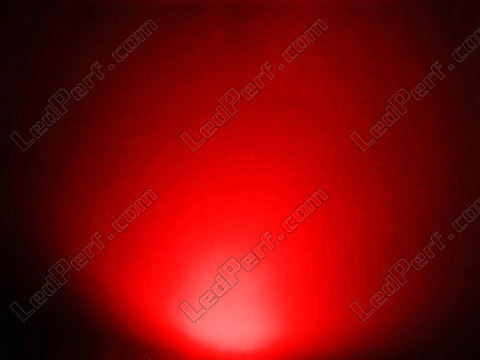 LED 5mm LAAJAKULMA punainen + vastus 12v