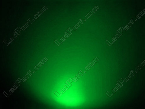 LED 5mm WIDE ANGLE vihreä + 12v vastus