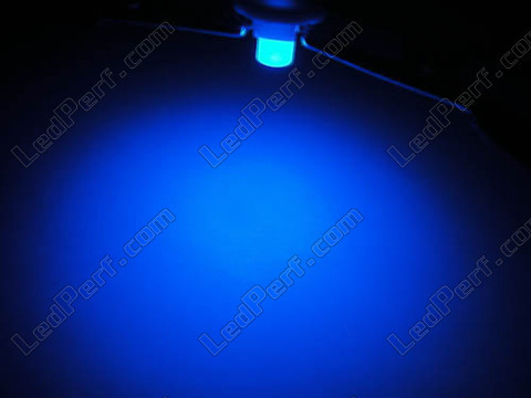 LED pidikkeellä sininen T5 w1.2w