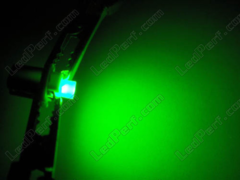 LED pidikkeellä vihreä T5 w1.2w