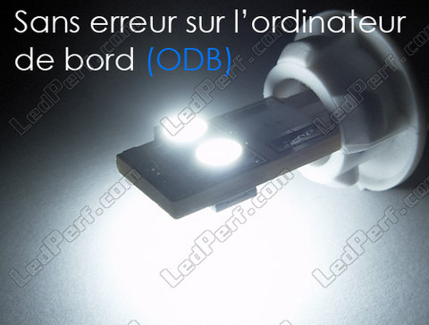 LED-polttimo BA9XS H6W OBD-sirheenesto valkoinen effect xenon - Mönkijä
