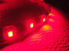 Waterproof punainen LED nauha 60cm