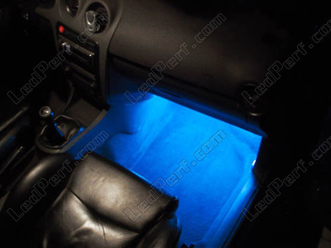 Lattian/jalkatilan waterproof sininen LED nauha 30cm