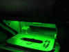 Hansikaslokeron LED-nauha vihreä waterproof 30cm