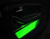 Säilytyslokeron LED-nauha vihreä waterproof 60cm